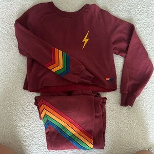 Burgundy Aviator Nation Set (M)